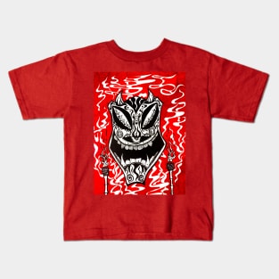 Devil Tiki Kids T-Shirt